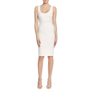 French Connection White Midi Dress